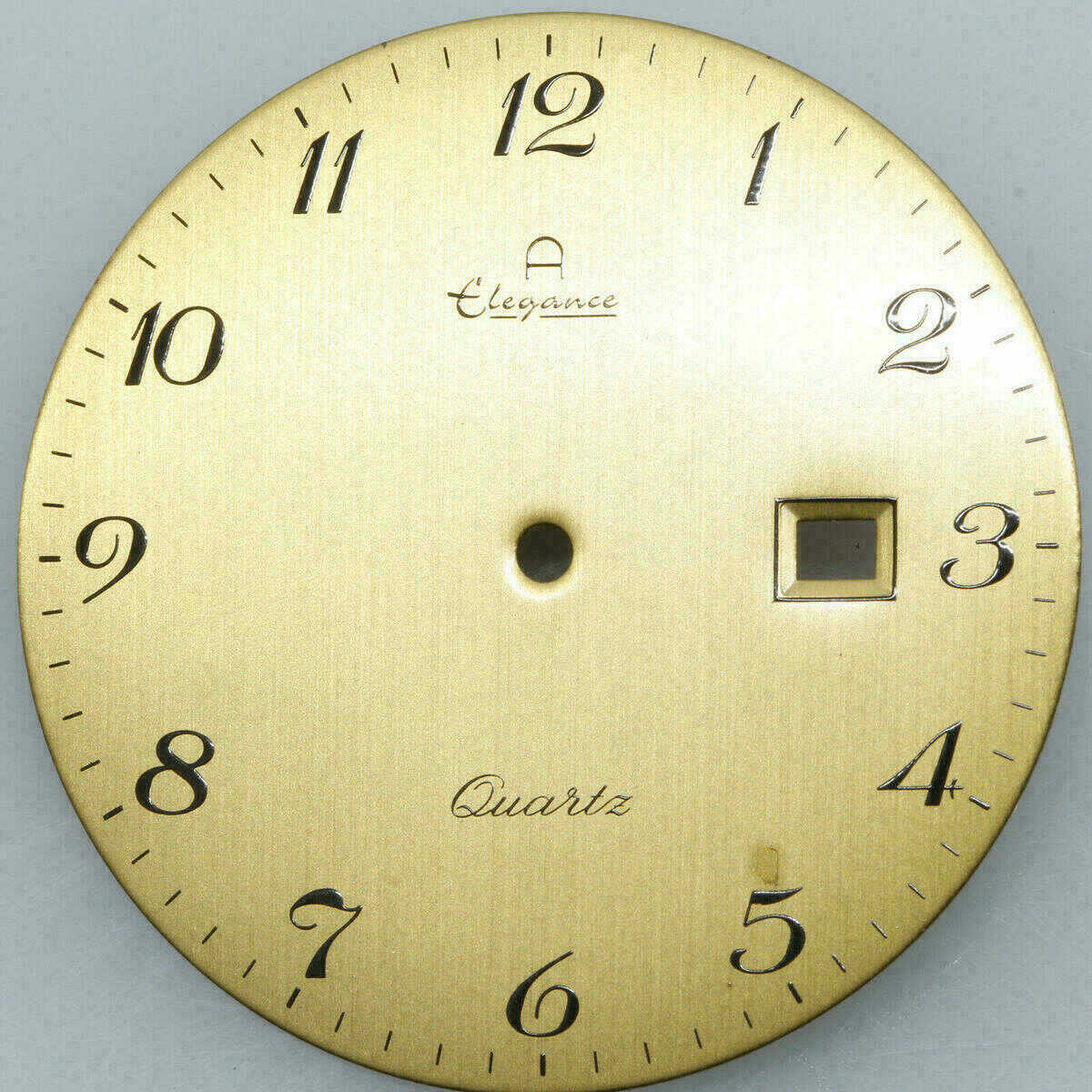 Dial for ETA 944.111, Ø 37.50 mm, Bronze, Finely Brushed – New – image 3