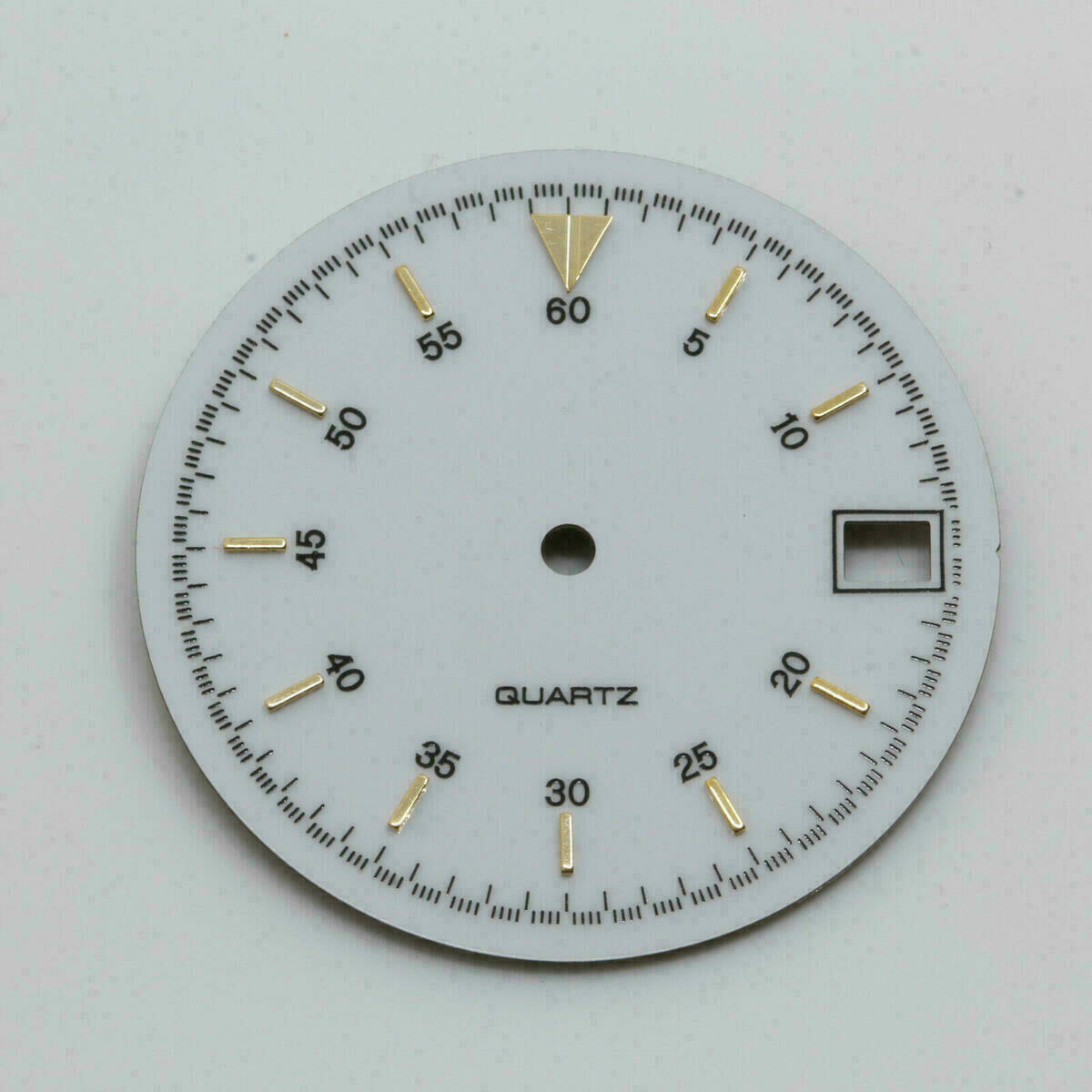Quadrante per ETA 2892-2/ 2892A2; Ø 27,60mm bianco #104 – immagine 3