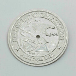 Quadrante per movimenti al quarzo Ø 28,00mm SEAL OF THE STATE ILLINOIS #108 – immagine 3