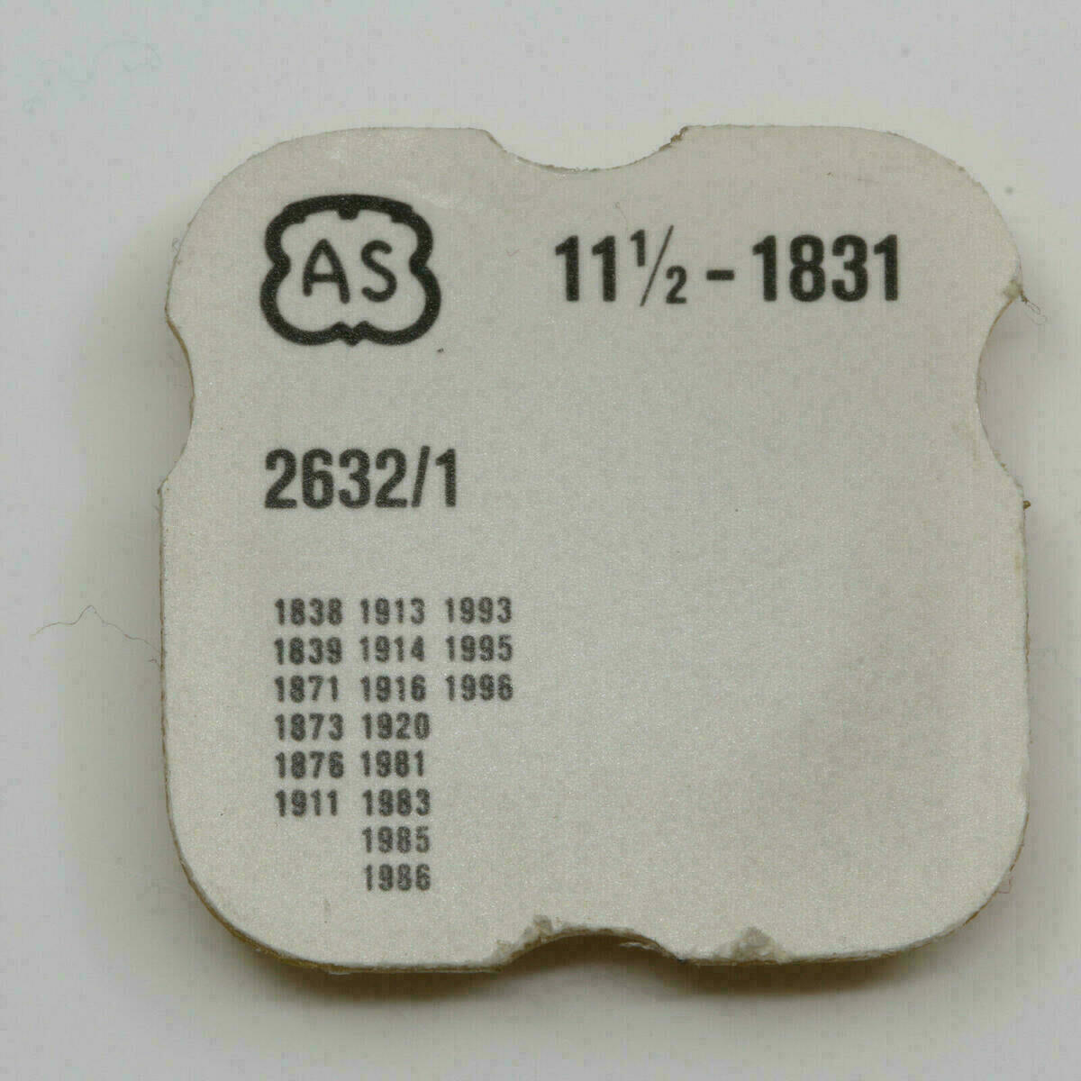 AS 1831 PART 2632 /1 Auslösungswippe für Datumanzeiger unloking yoke 1838 . 1996