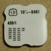 Bascula a molla EB 8481 PART 435/1 NOS, ricambio orologi