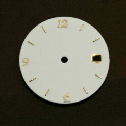 Zifferblatt für ETA 2824-2 2804-2 2801-2 Werk 28,55mm weiß