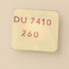 Rueda de minutería DUROWE 7410 / 7412 Part 260 – NOS