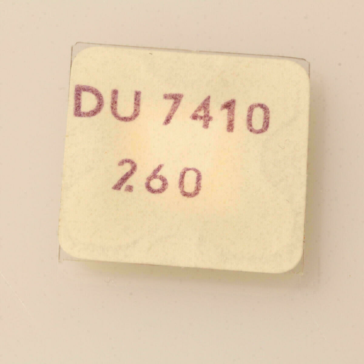 Roue de minuterie DUROWE 7410, 7412 – Part 260 – NOS
