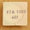 ETA 1080 piñón corredizo Part 407 NOS, piezas de repuesto