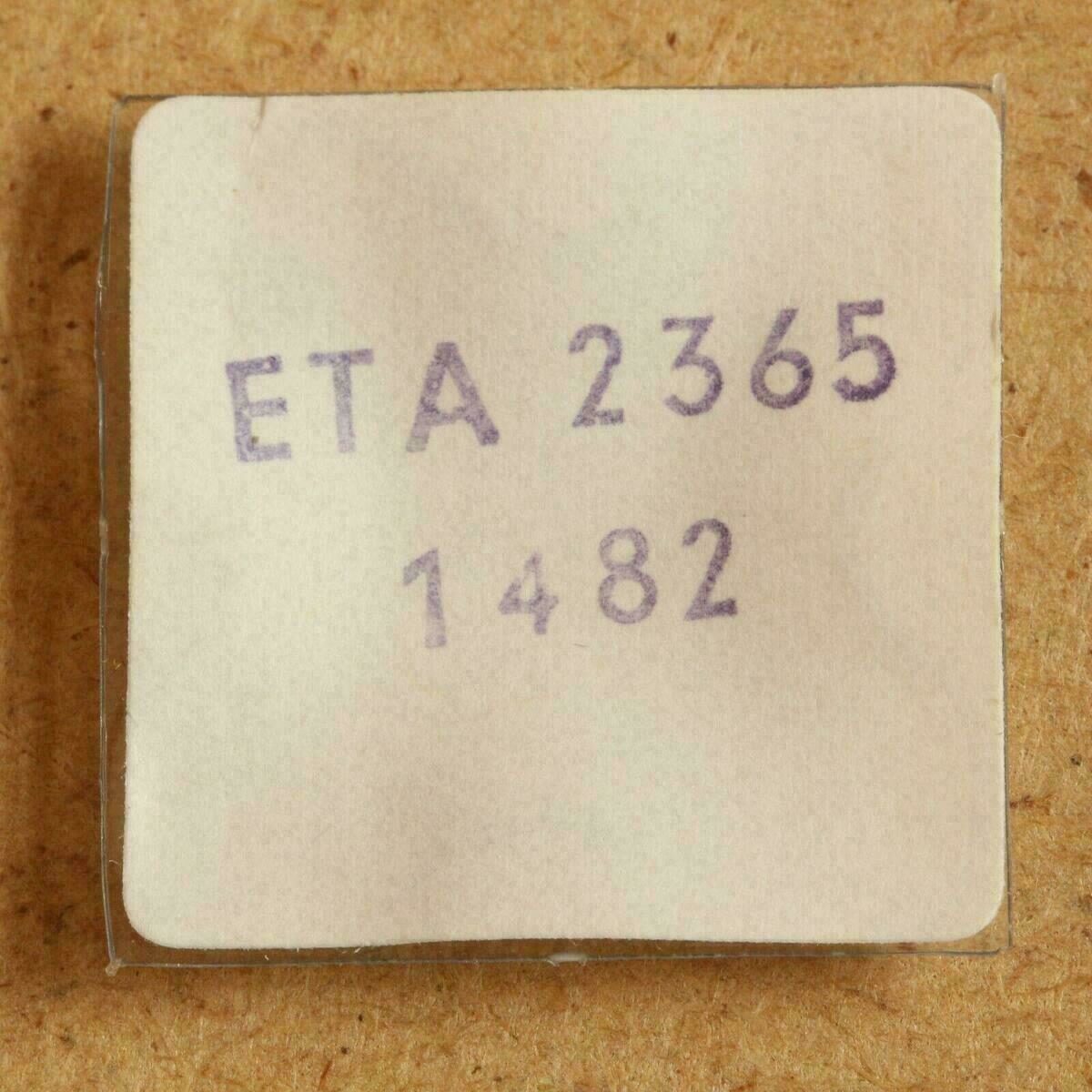 ETA 2365 Part 1482 ANTRIEBSORGAN, Driving gear for Ratchet Wheel ETA 2369 NOS