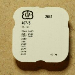 ETA 2641, Part 407 / 3 Schiebetrieb, clutch wheel, pignon coulant ETA 2691 NOS