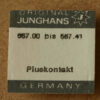 Junghans 667.00 Pluskontakt - NOS Ersatzteil