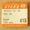 OTERO 62 Sperrad - NOS Ersatzteil 415 für Uhren