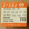Otero 79 Ankerrad für professionelle Uhrmacher