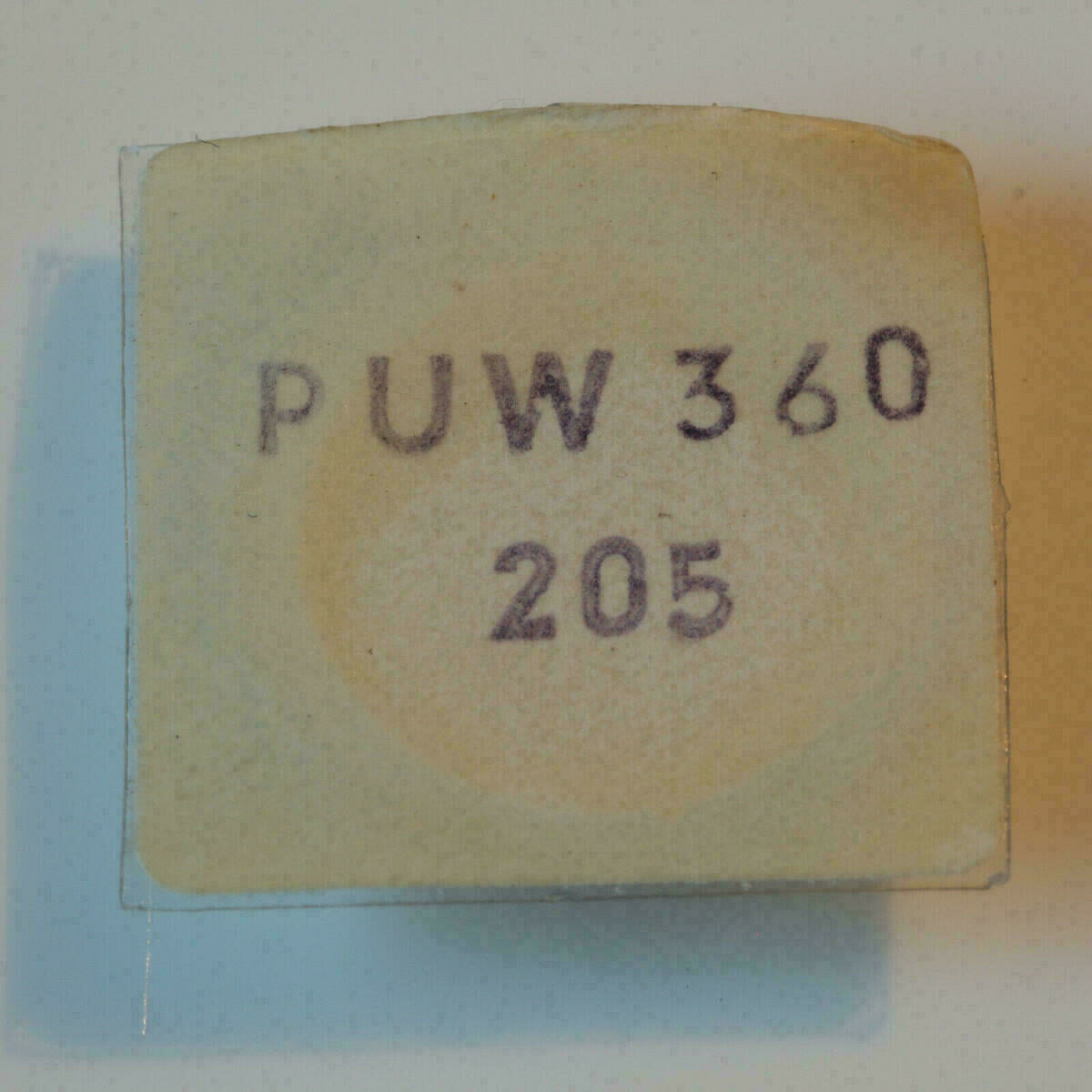 Roue de centre PUW 360 percée – Part 205 – avec chaussée – NOS