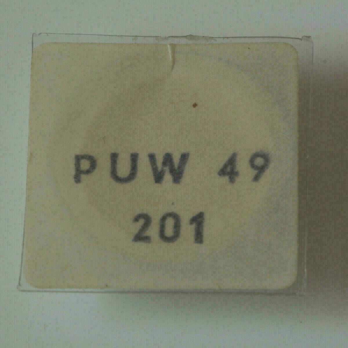 PUW 49 Part 201, CENTRE WHEEL, Minutenrad, Roue de centre
