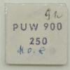 Rueda de horas PUW 900 Part 250 – también PUW 910