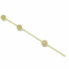 Segundero ETA 2824-2 dorado Old Radium, 12,5 mm
