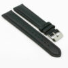Leder Uhrenarmband Schwarz - Echtleder 18mm 20mm
