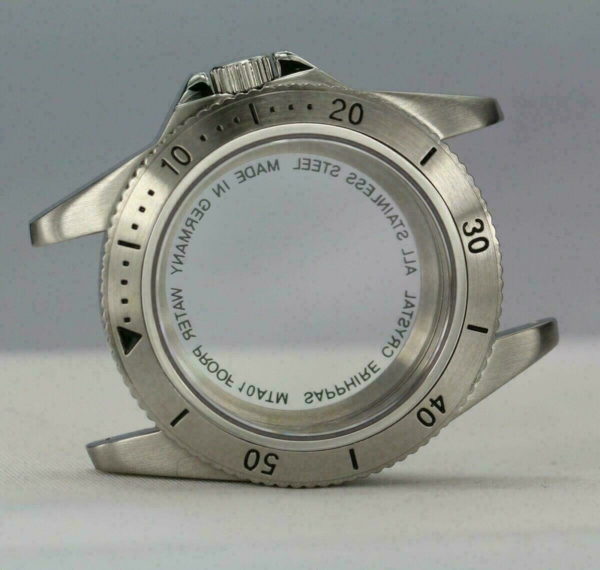 Caja de reloj para ETA 2824-2, cristal de zafiro, 36mm, 10ATM