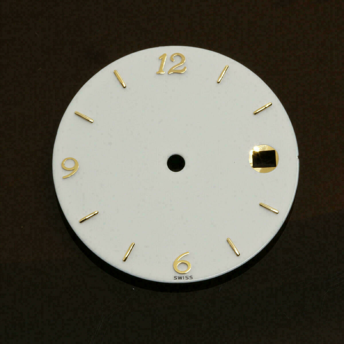 Zifferblatt Eta 2824-2 Ø 28.55mm Cadran Dial ETA 2824-2 3H Ziffernblatt Weiß
