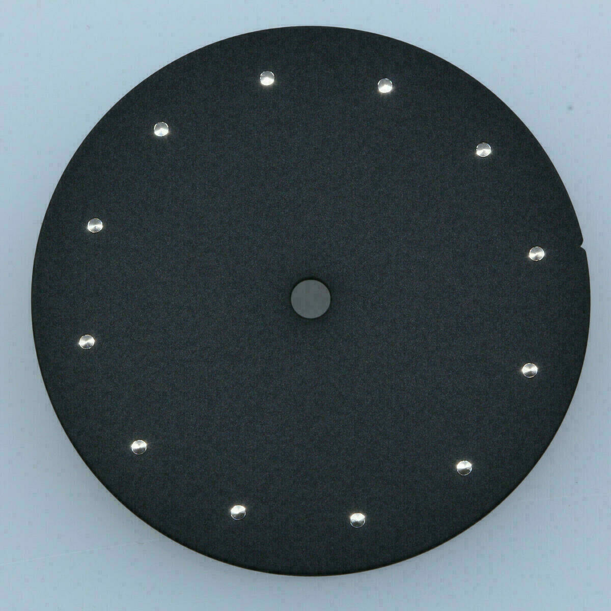 Cadran ETA 2824-2 noir pour 2804-2, 2801-2 – Ø 29.3 mm, sans guichet de date