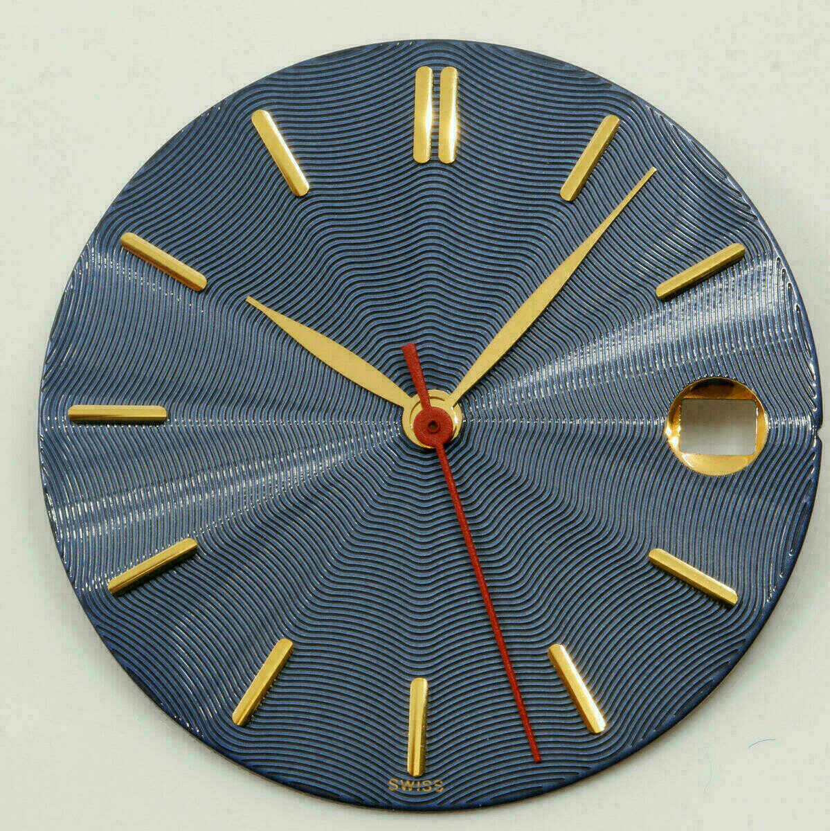 Esfera para ETA 2892-2/ 2892A2; Ø 27.85mm; nueva, azul BL01