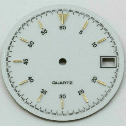 Zifferblatt für Eta 2892-2/ 2892A2; Ø 27,60mm WATCH DIAL Cadran Esfera WEIß #104