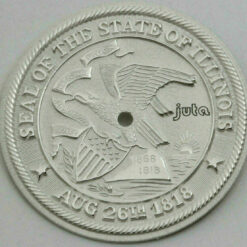 Zifferblatt für Quarzwerke Ø 28,00mm DIAL SEAL OF THE STATE ILLINOIS #108