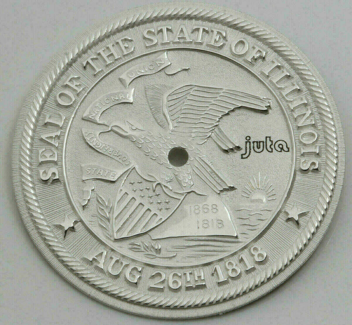 Quadrante per movimenti al quarzo Ø 28,00mm SEAL OF THE STATE ILLINOIS #108