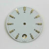 Zifferblatt für Automatikuhrwerke weiß 27 mm, NOS