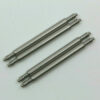 Pasadores de correa de acero inox. 1,80mm – 4 uds., 13–24 mm