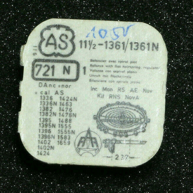 Complete Balance for AS 1361, 1336, 1382, 1395, 1396, 1402, 1424, 1463 – Part 721 – image 3