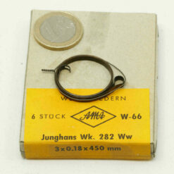 AUFZUGFEDER Weckerfeder f Wecker, Großuhren Uhrenfeder alarm clock spring reveil – Bild 5