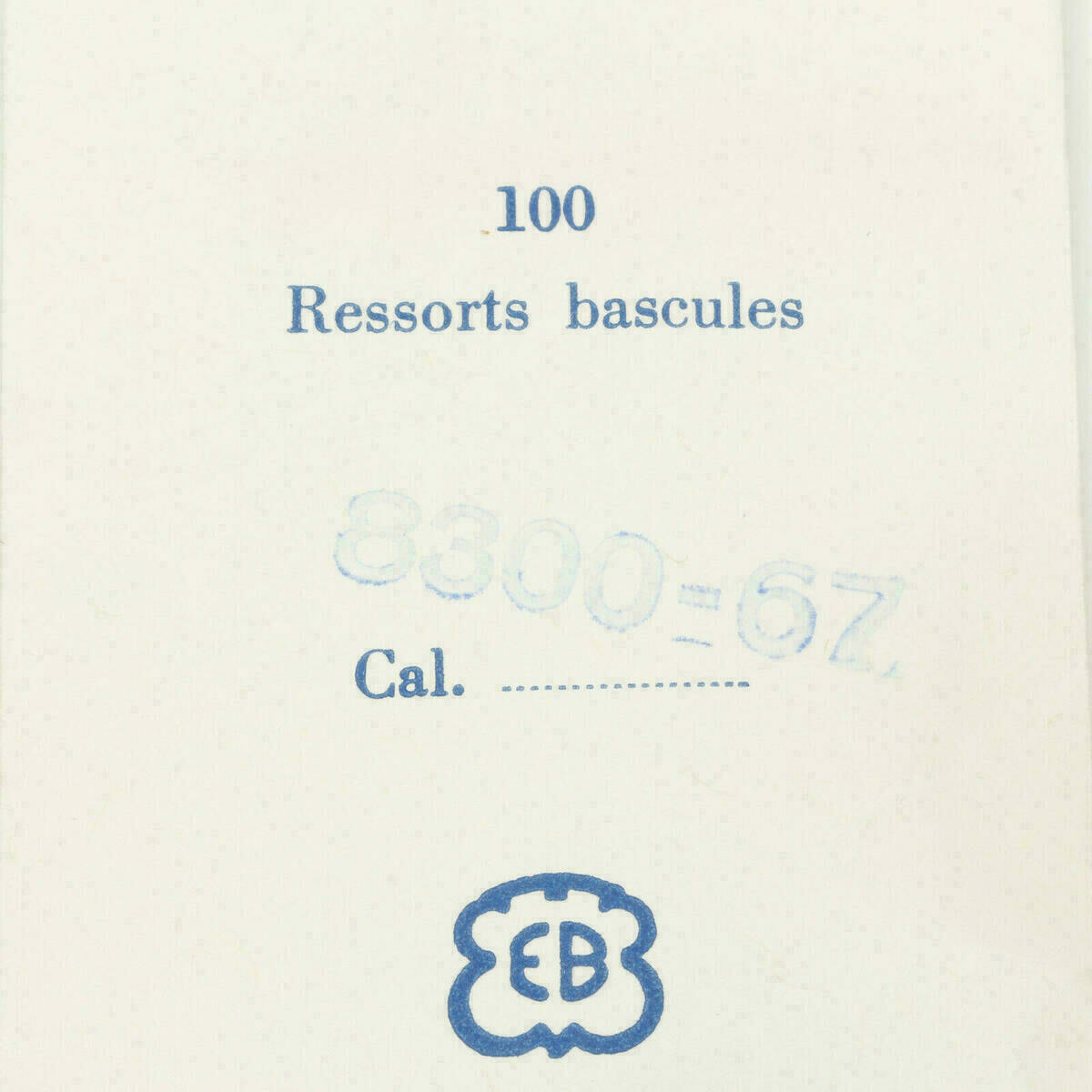 Bettlach EB 8300-67 PART 435/1 báscula-muelle NOS – imagen 2