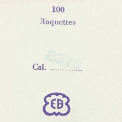 Bettlach EB 8370 Part 307, Rücker, Regulator, Raquette – Bild 3
