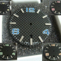 Esfera de carbono para 2824-2 2804-2 2801-2 (carbon dial, cadran) – imagen 2