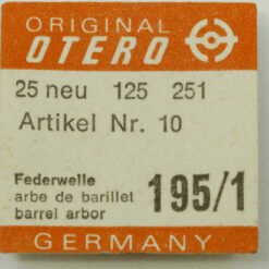 OTERO 25 PART 195 Federwelle, barrel arbor, arbre  OTERO 37 39 40 412 44 441 251 – Bild 5