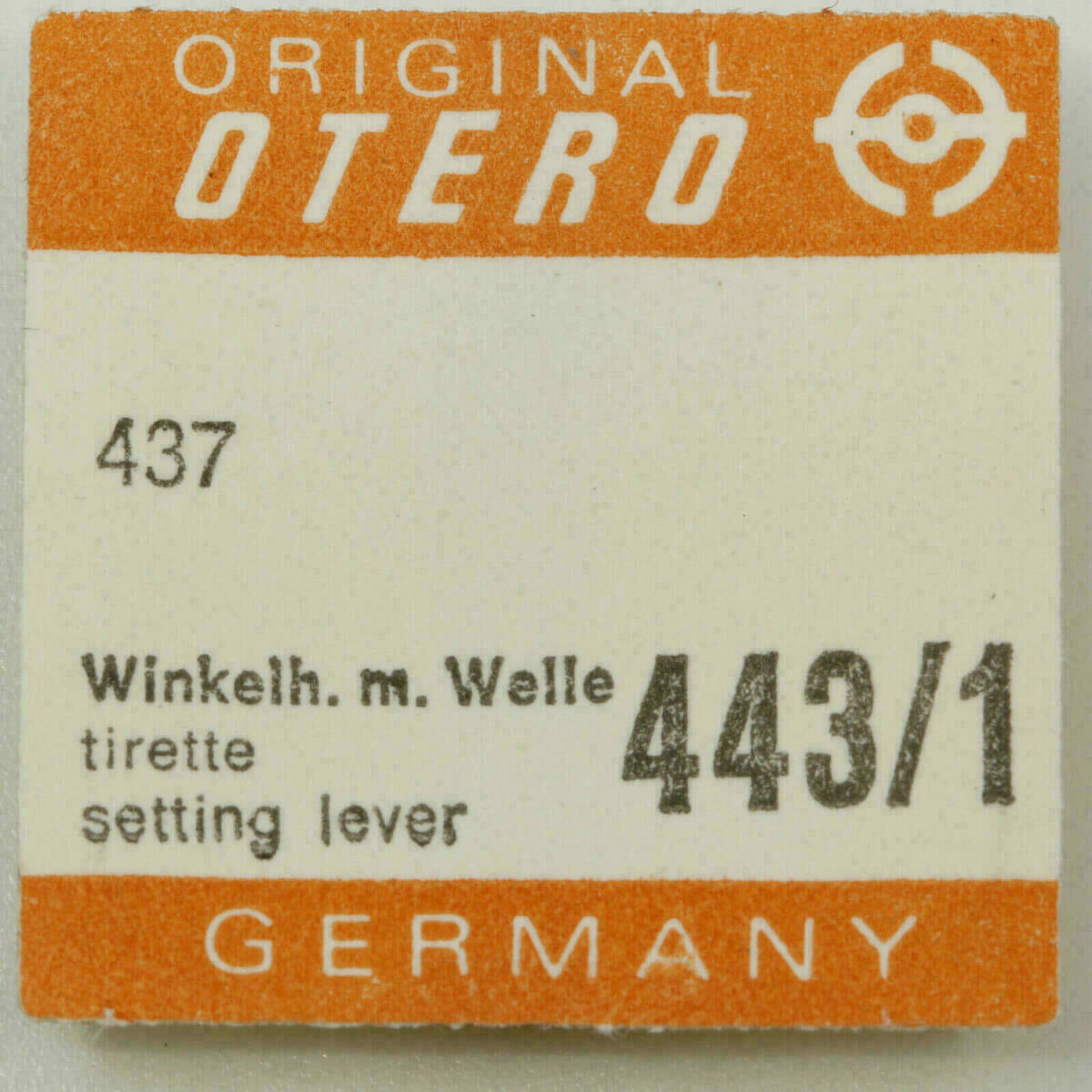 OTERO 365 PART443/1 Winkelhebel, setting lever, tirette OTERO 437 OTERO 334 – Bild 6
