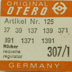 OTERO 37 PART 307/1 Rücker, Raquette Regulator OTERO 62 64 144 152 262 139 1441 – Bild 2