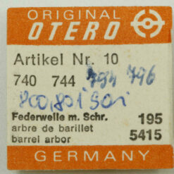 OTERO 78 PART 195 Federwelle, barrel arbor, arbre  OTERO 162 437 740 782 796 800 – Bild 10