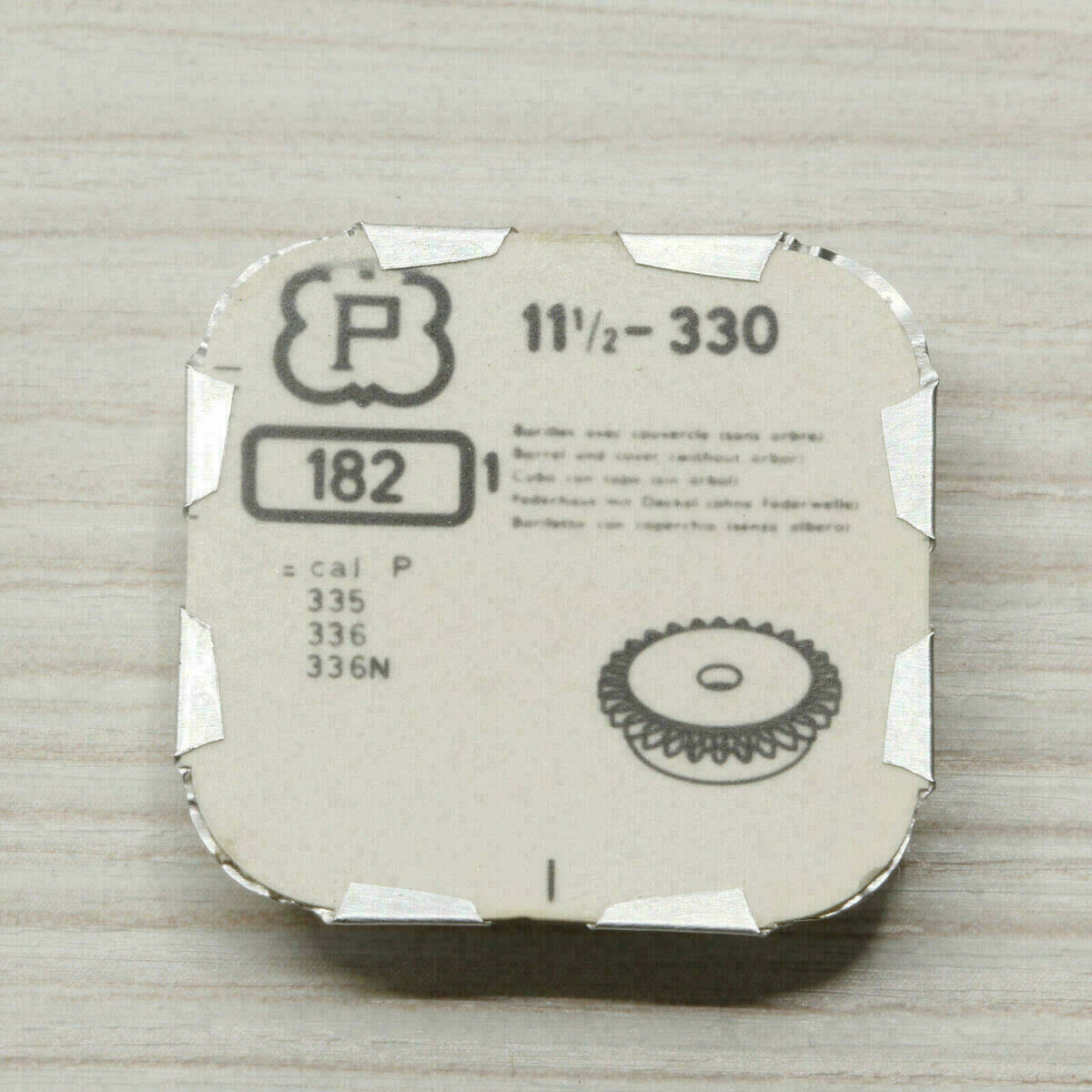 PESEUX 330 PART 182, barrilete y tapa PESEUX 335 336 336N – imagen 3