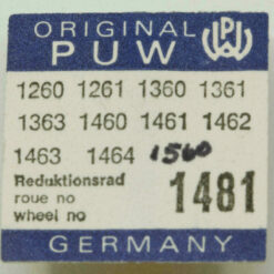 Reduction Gear Part 1481 for PUW 1260, PUW 1360, PUW 1464 – image 3