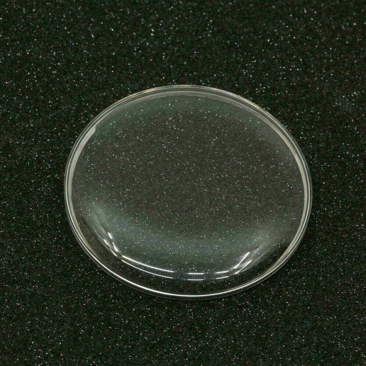 Uhrenglas Sternkreuz ATCR gewölbt armiert m Chromring Uhrglas Watch glass – Bild 2