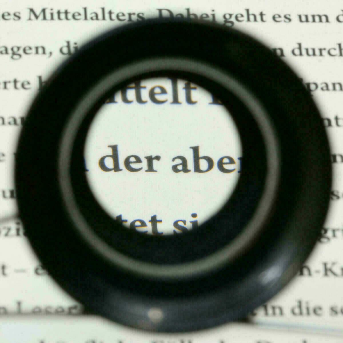 Lot de 6 loupes d’horloger – loupes de bijoutier à lentille en verre 5x 7x 10x 15x 20x – image 6
