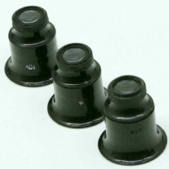 Lot de 6 loupes d’horloger – loupes de bijoutier à lentille en verre 5x 7x 10x 15x 20x – image 7