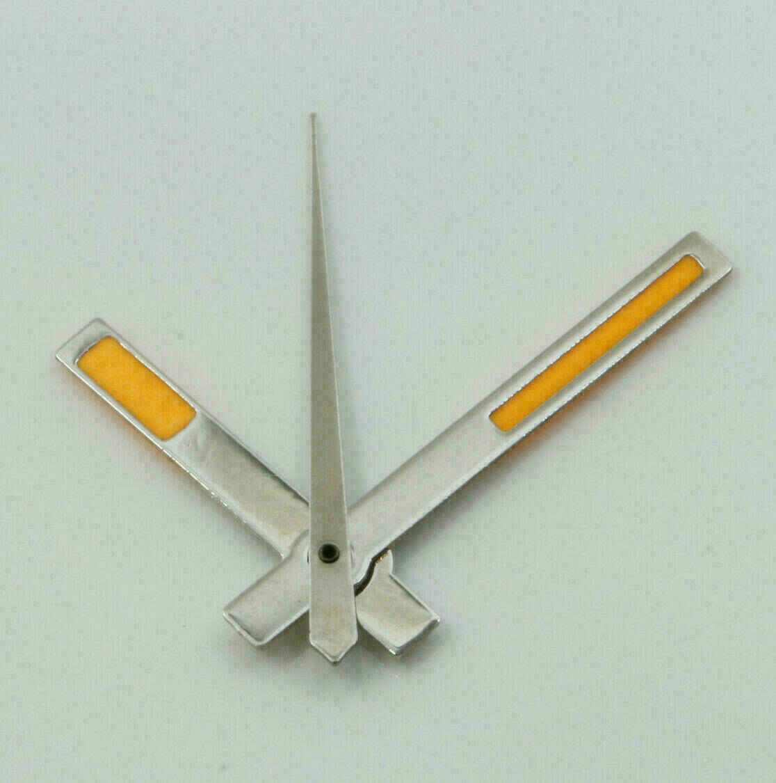 Jeu d’aiguilles orange foncé 150 90 21 – 7,5 / 11 / 11 mm pour ETA, Tissot, Unitas – vintage #01 – image 2