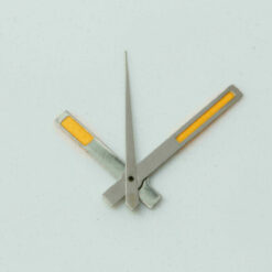 Jeu d’aiguilles orange foncé 150 90 21 – 7,5 / 11 / 11 mm pour ETA, Tissot, Unitas – vintage #01 – image 8