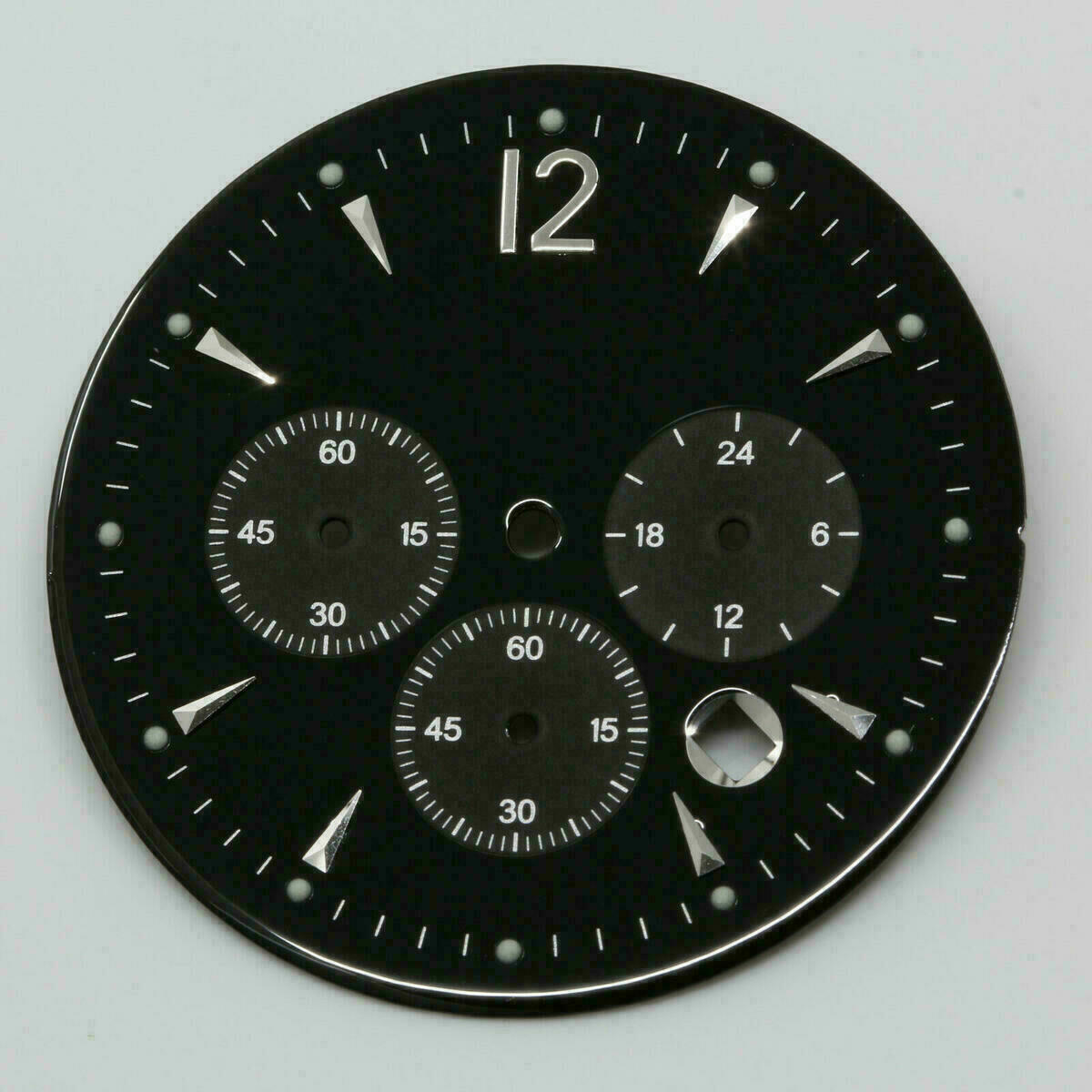 Zifferblatt fĂŒr MIYOTA OS 20, OS 25 / Chrono Watch Dial MIYOTA OS20 Ă33,35mm #02 â Bild 2