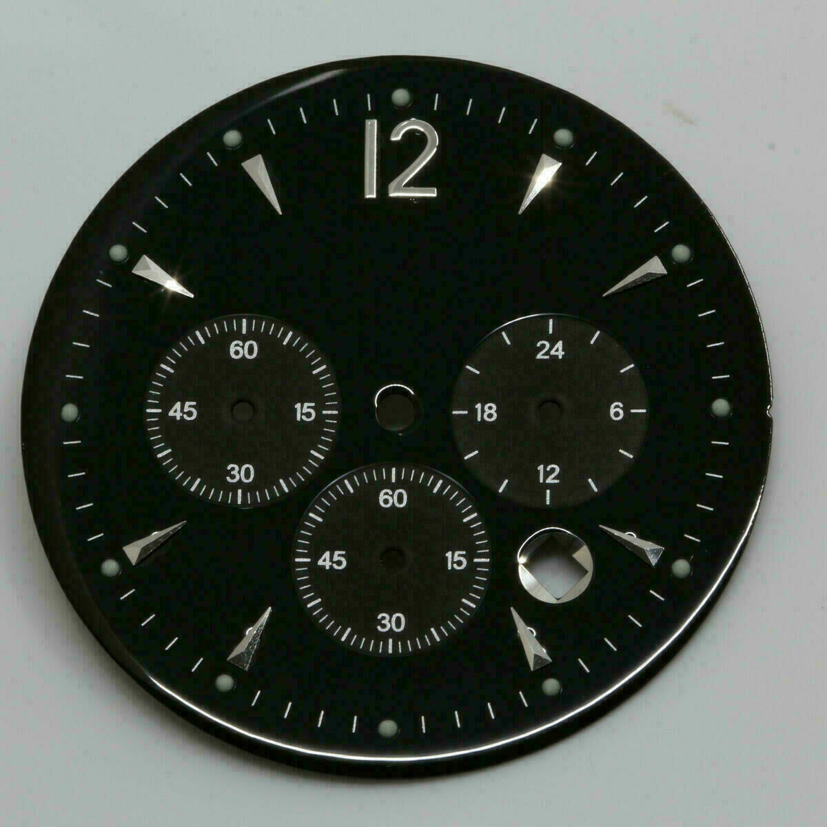Zifferblatt fĂŒr MIYOTA OS 20, OS 25 / Chrono Watch Dial MIYOTA OS20 Ă33,35mm #02 â Bild 4