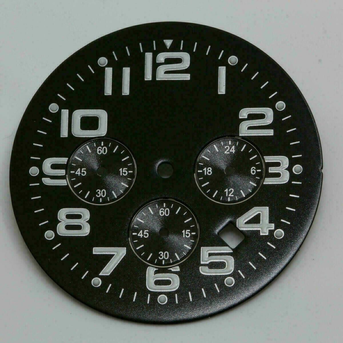 Zifferblatt für MIYOTA OS 20, OS 25 / Chrono Watch Dial for MIYOTA OS20 Ø33,35mm – Bild 2