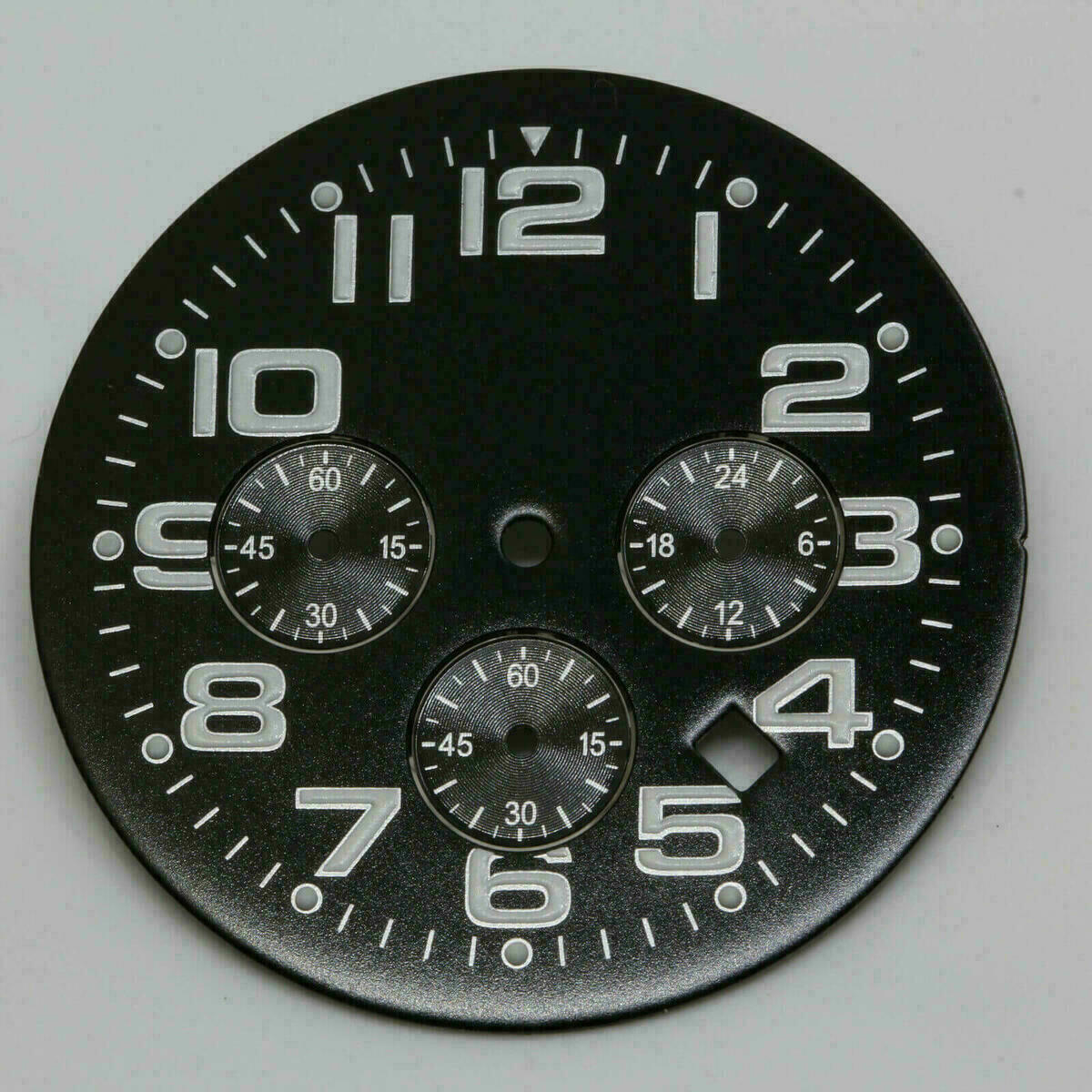 Zifferblatt für MIYOTA OS 20, OS 25 / Chrono Watch Dial for MIYOTA OS20 Ø33,35mm – Bild 4