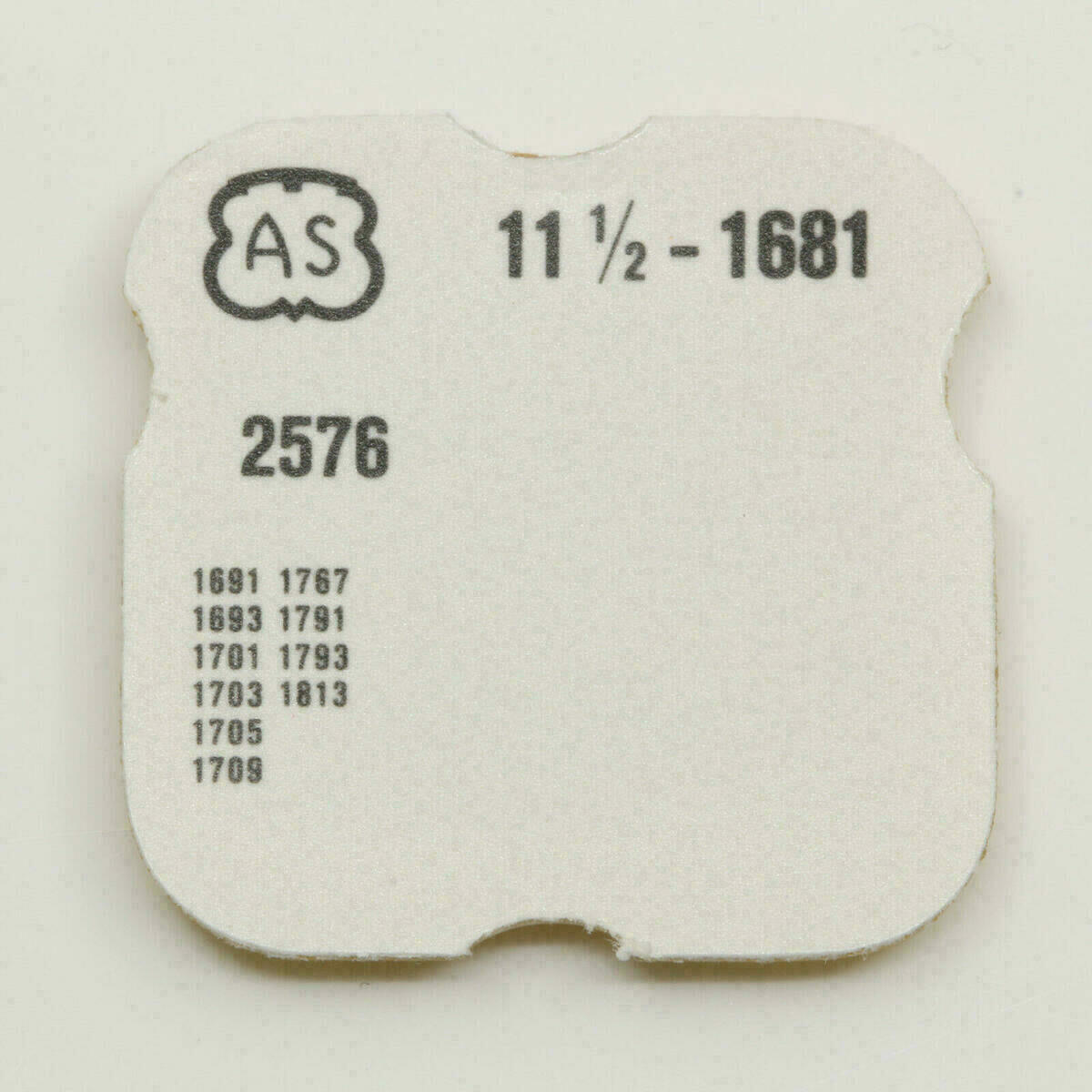 Sautoir de quantième AS 1681 – Part 2576 – pour AS 1691, 1693, 1701, 1767, 1791, 1793, 1813