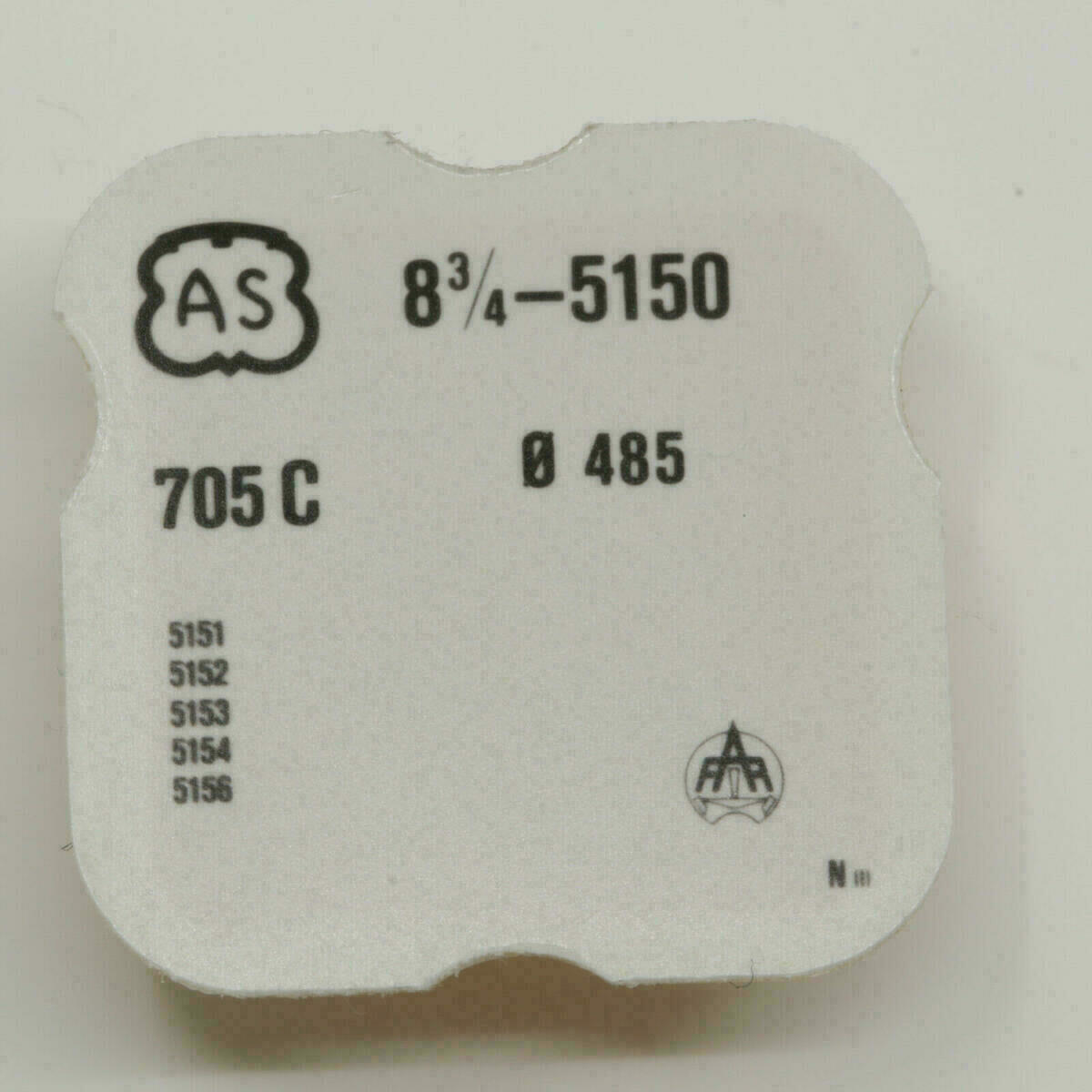 AS 5150 PART 705 C, ruota d’ancora, AS 5151, AS 5152, AS 5153 5154 5156